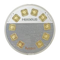 Gold Argor-Heraeus Multidisc Bar 10 x 1g