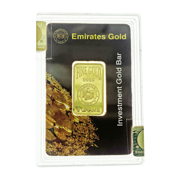 Certified 5g Gold Bar Emirates Gold