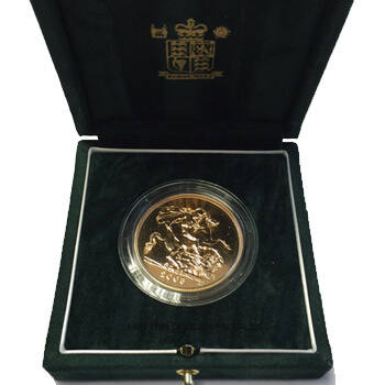 Gold Double Sovereign - Proof