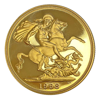 Gold Double Sovereign 1998 Loose Proof 