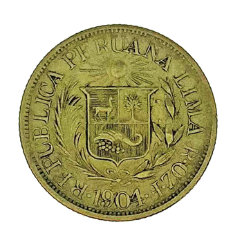 Gold Peru 1/2 Libra 