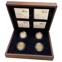 Gold Proof £1 4 coin Collection - Cities