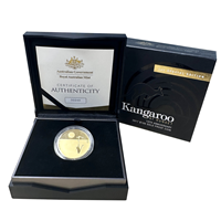 Gold Proof 1oz Kangaroo - 10th Anniversary 2017