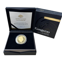 Gold Proof 1oz Kangaroo - 10th Anniversary 2017