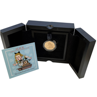 Gold Proof 50 Pence - Alice in Wonderland