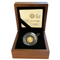 Gold Quarter Sovereign Proof