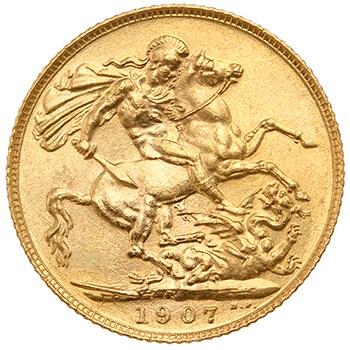 Gold Sovereign - Edward VII