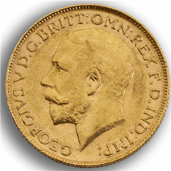 Gold Sovereign - George V - 1913