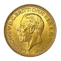 Gold Sovereign - George V- 1930 - South African