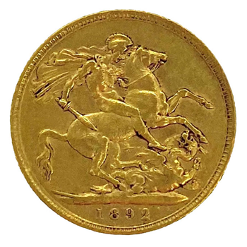 Gold Sovereign - Jubilee Victoria 1892