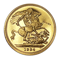 Gold Sovereign 1994 Loose Proof Coin