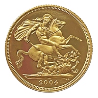 Gold Sovereign 2004 Loose Proof Coin