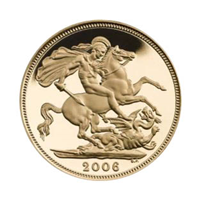 Gold Sovereign 2006 Loose Proof Coin