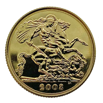 Gold Sovereign 2008