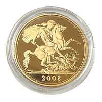 Gold Sovereign 2008 Loose Proof Coin