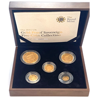 Gold Sovereign 5 Box Set 2011