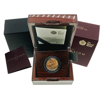 Gold Sovereign 2016 Proof Coin