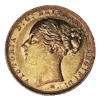 Gold Sovereign - Victoria Young Head 1886 - M