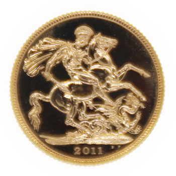 Gold Sovereign-Elizabeth II 4th Head-1998 - 2015