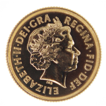 Gold Sovereign-Elizabeth II 4th Head-1998 - 2015