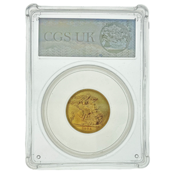 Graded 1974 Full Gold Sovereign