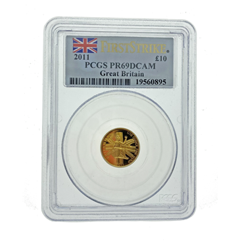 Graded 2011 Gold Britannia - 1/10 Ounce