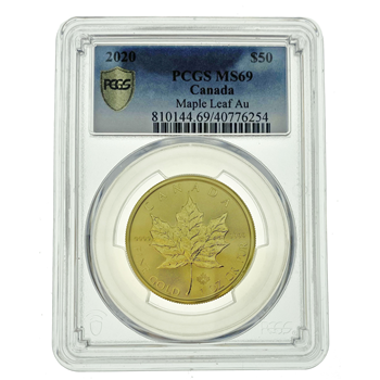 Graded 2020 1 Oz Canadian Maple 