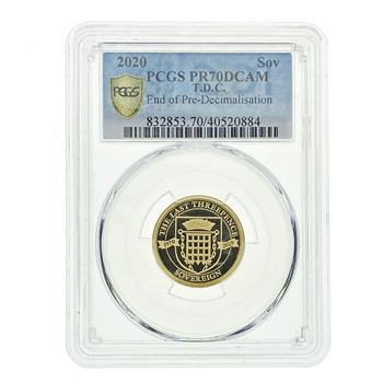 Graded Gold Half Sovereign - The Last Sixpence