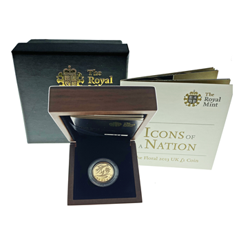 Icons of a Nation Proof £1 Gold Coin 