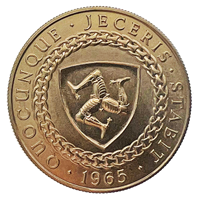 IOM Gold Coin Bicentenary of the Revestment