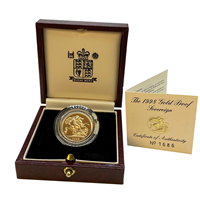 Gold Sovereign 1998 Proof Coin