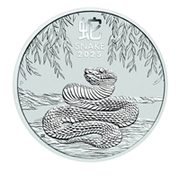 1 oz Lunar III Snake Silver Coin 2025