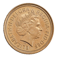 Gold Half Sovereign 2000