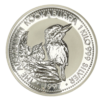 Kookaburra 1 Kilo Silver Coin