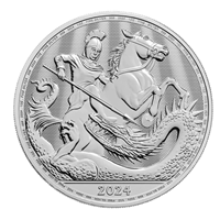 Silver 1oz St George and the Dragon 2024 