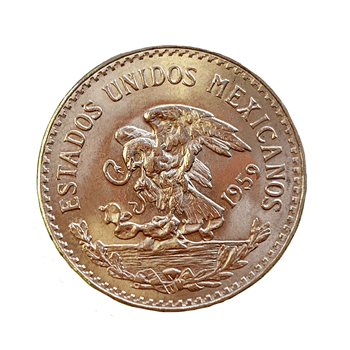 Mexican Veinte Pesos Gold Coin