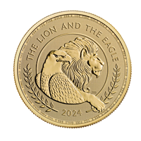 The Lion & The Eagle 1oz Gold Coin