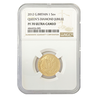 Graded Gold Full Sovereign 2012