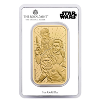 Sealed The Royal Mint 1oz Bar - StarWars