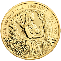 1 Oz Gold Maid Marian 2022