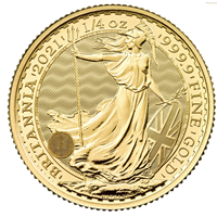 1/4 Oz Gold Britannia 2021