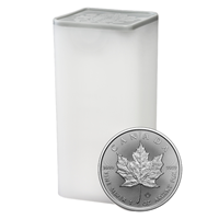 2025 Silver Maple 1 Oz - 25 Coin Tube