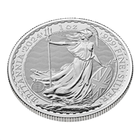 1 Oz Silver Britannia King Charles III 2024