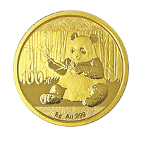 8g Chinese Panda Gold Coin