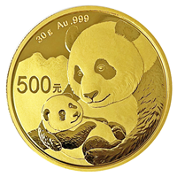 30g Chinese Panda Gold Coin