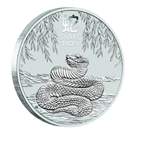 1 oz Lunar III Snake Silver Coin 2025