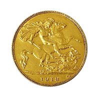 Gold Half Sovereign George V