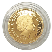 Gold Sovereign 2012 Loose Proof Coin