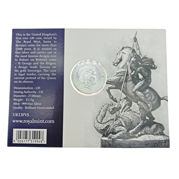 Silver - 2013 A Timeless First £20 