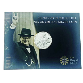 Silver - 2015 Sir Winston Churchill £20